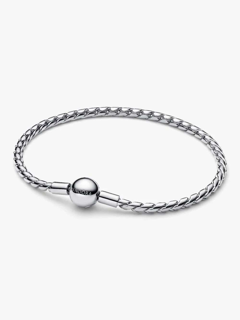 Pandora Round Clasp Wing Chain Bracelet